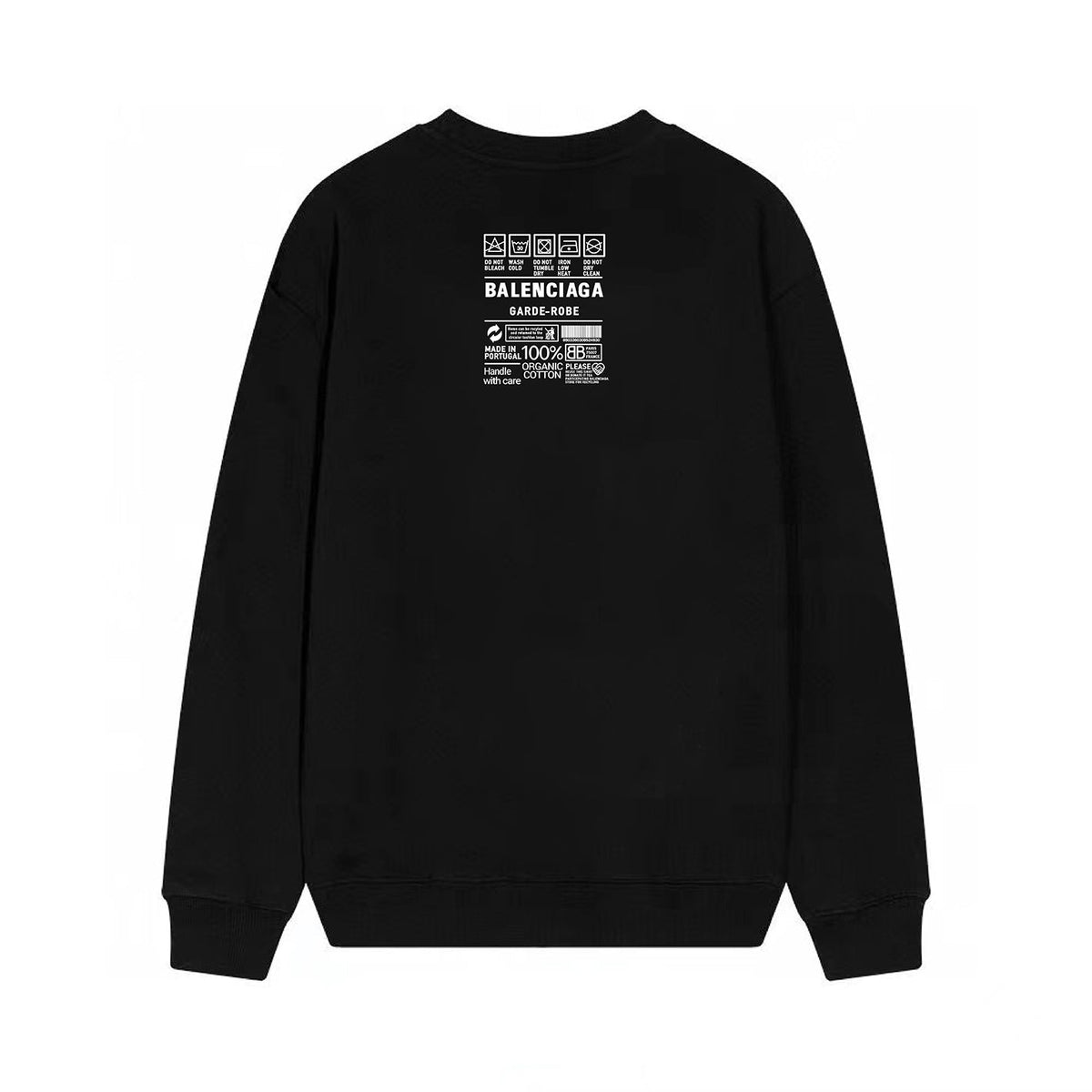 CARE LABEL printed sweatshirt