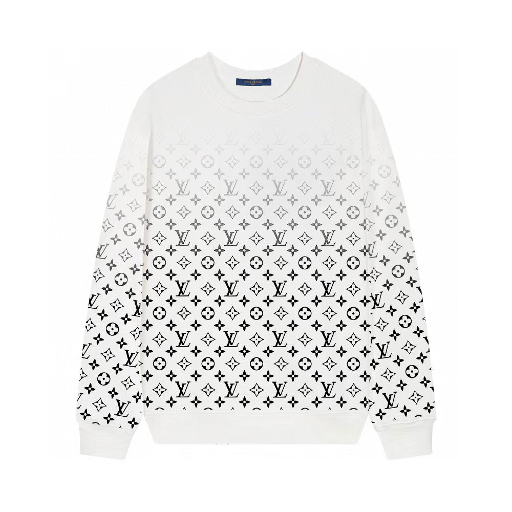 gradient print sweatshirt