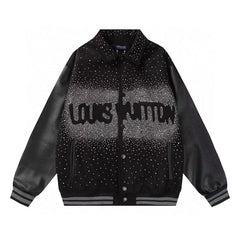 Baseball Jacket Sith Rhinestones