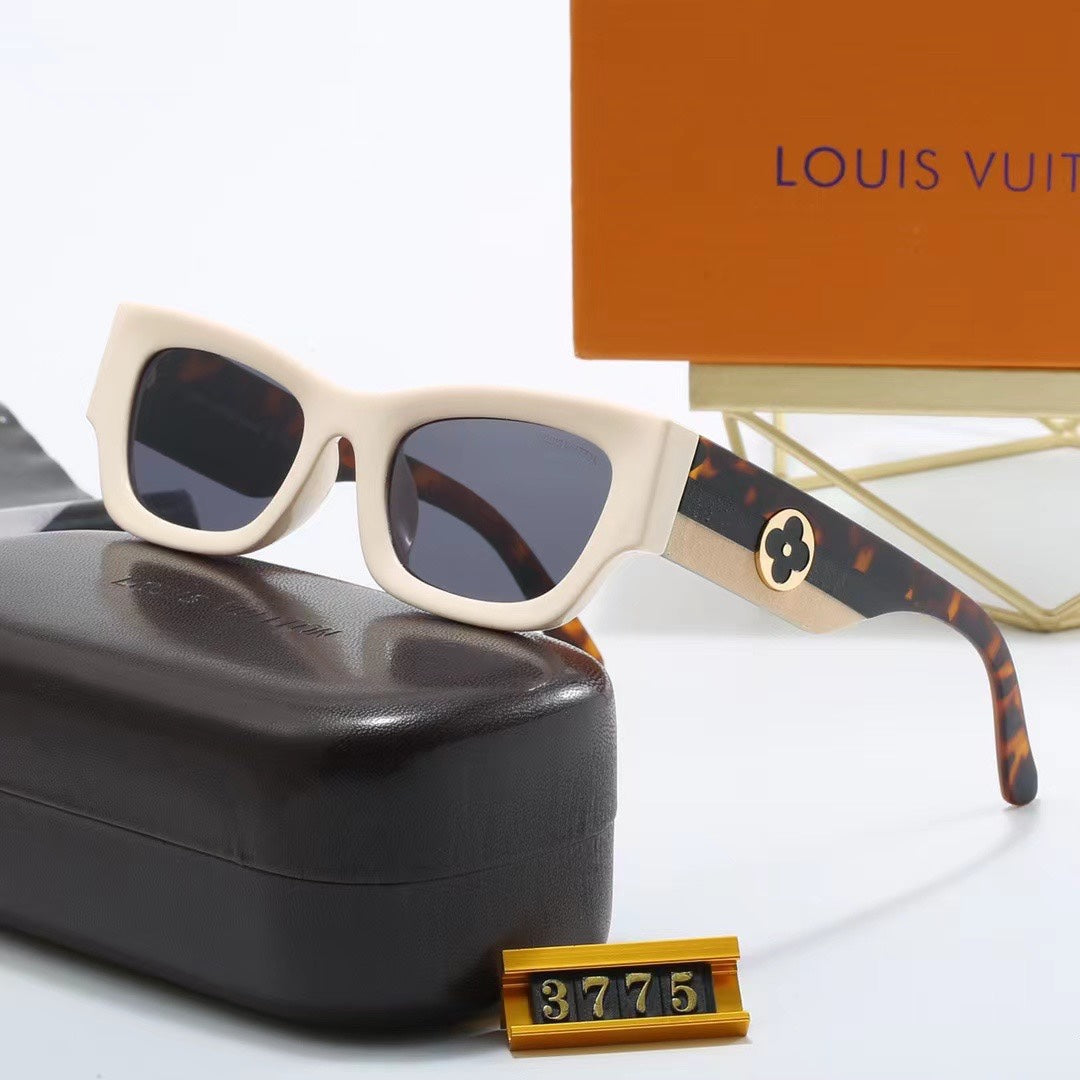 Amber Frame Retro Sunglasses