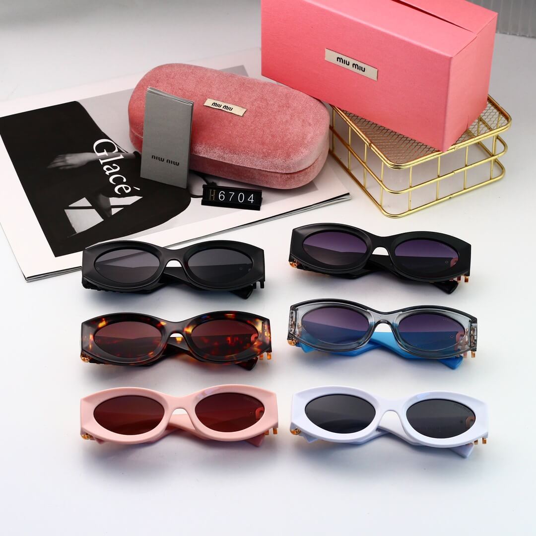 Retro Hollow Temple Sunglasses