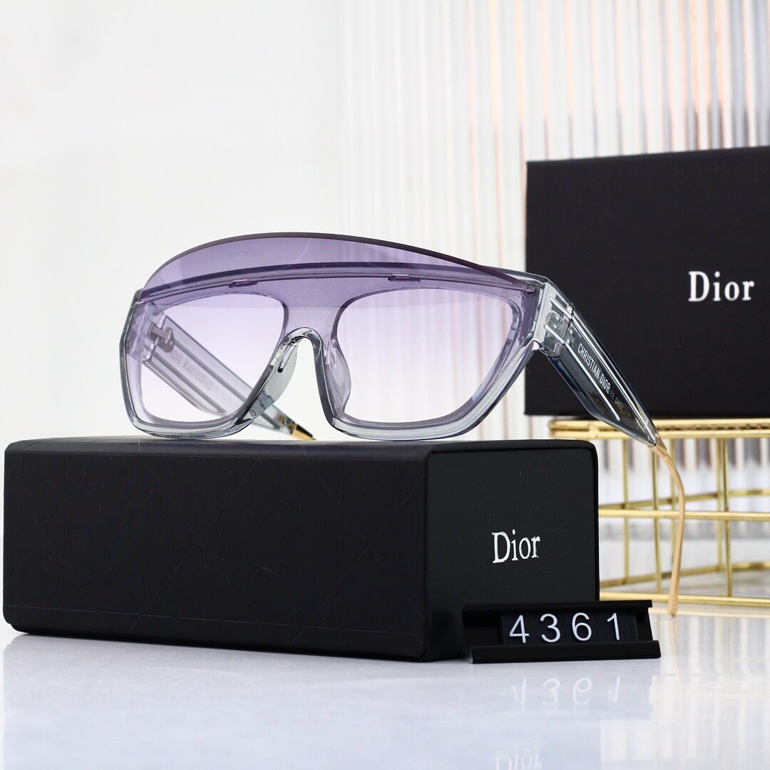 Designer One-Piece Frame Sunglasses