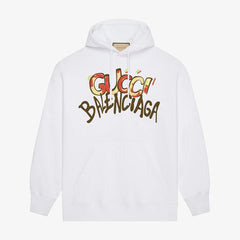 Gradient Letter Print Hoodie