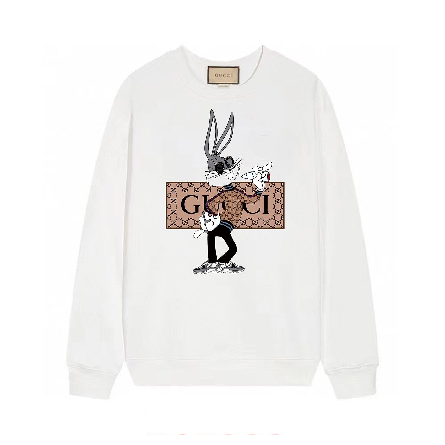 Bunny Print Sweatshirt