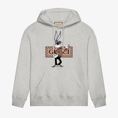 Bunny Print Hoodie