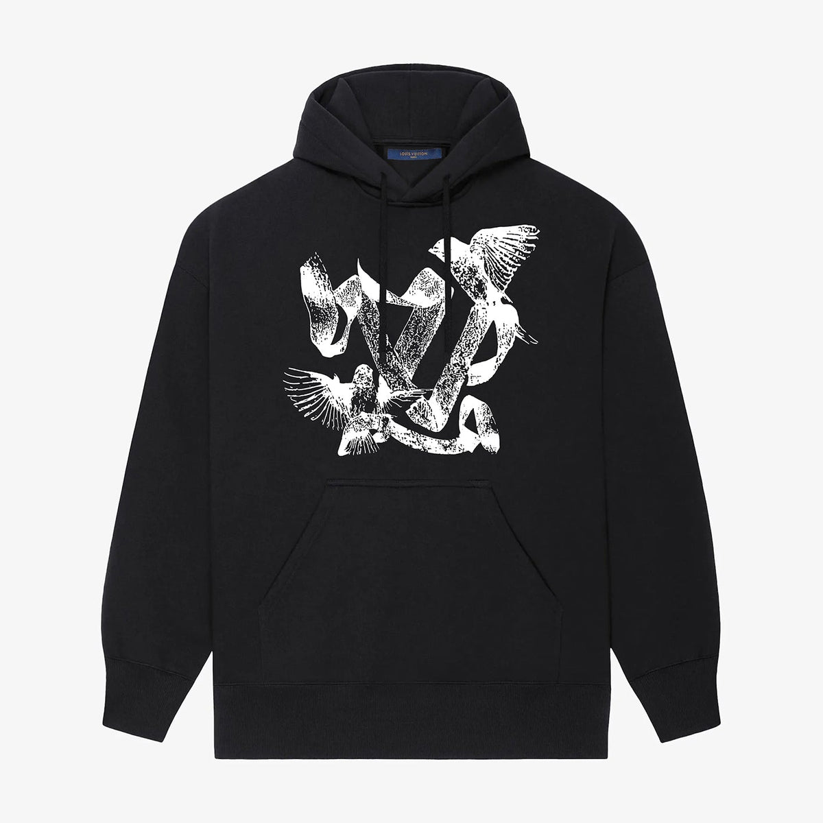 Bird Print Hoodie