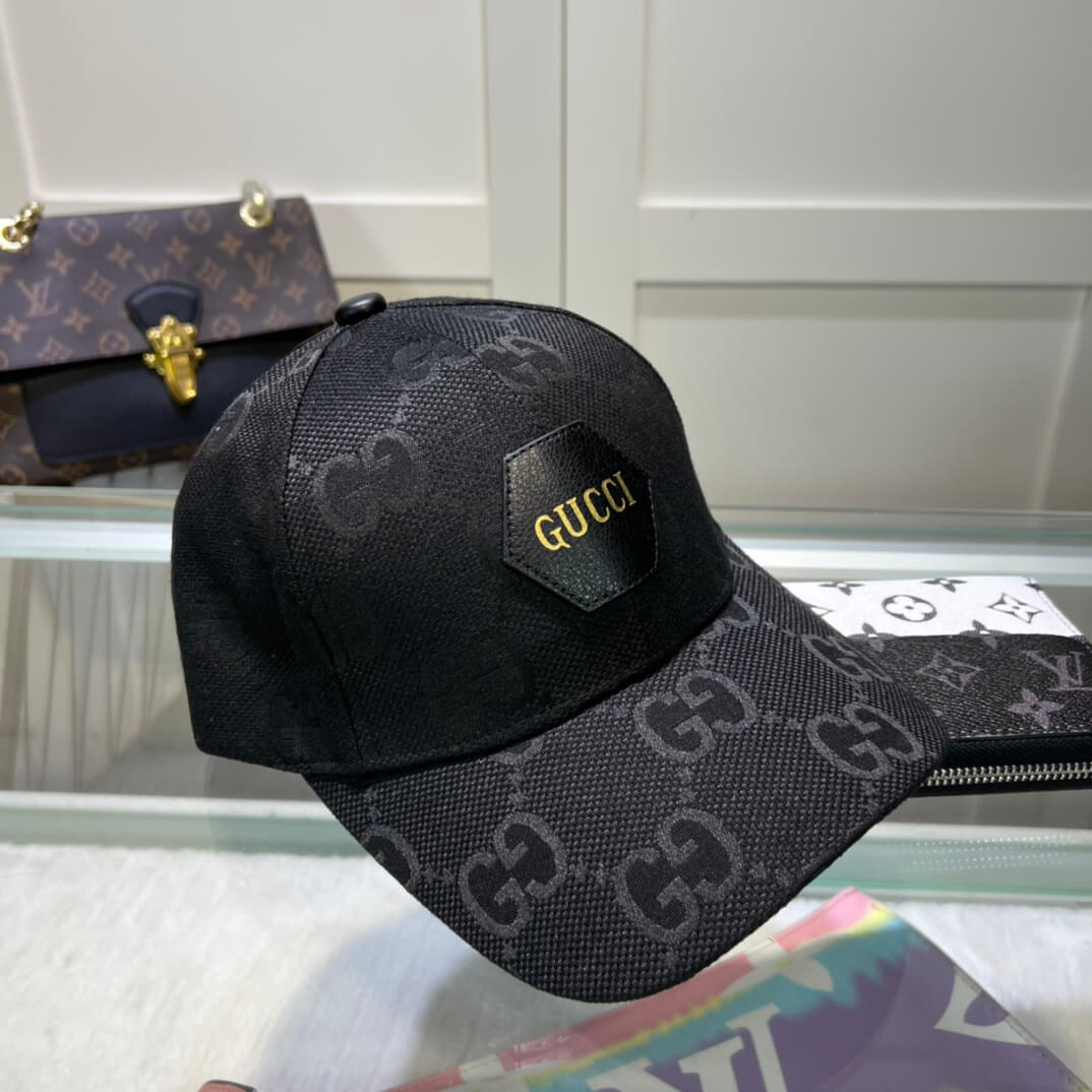 Gold Stamped Baseball Cap