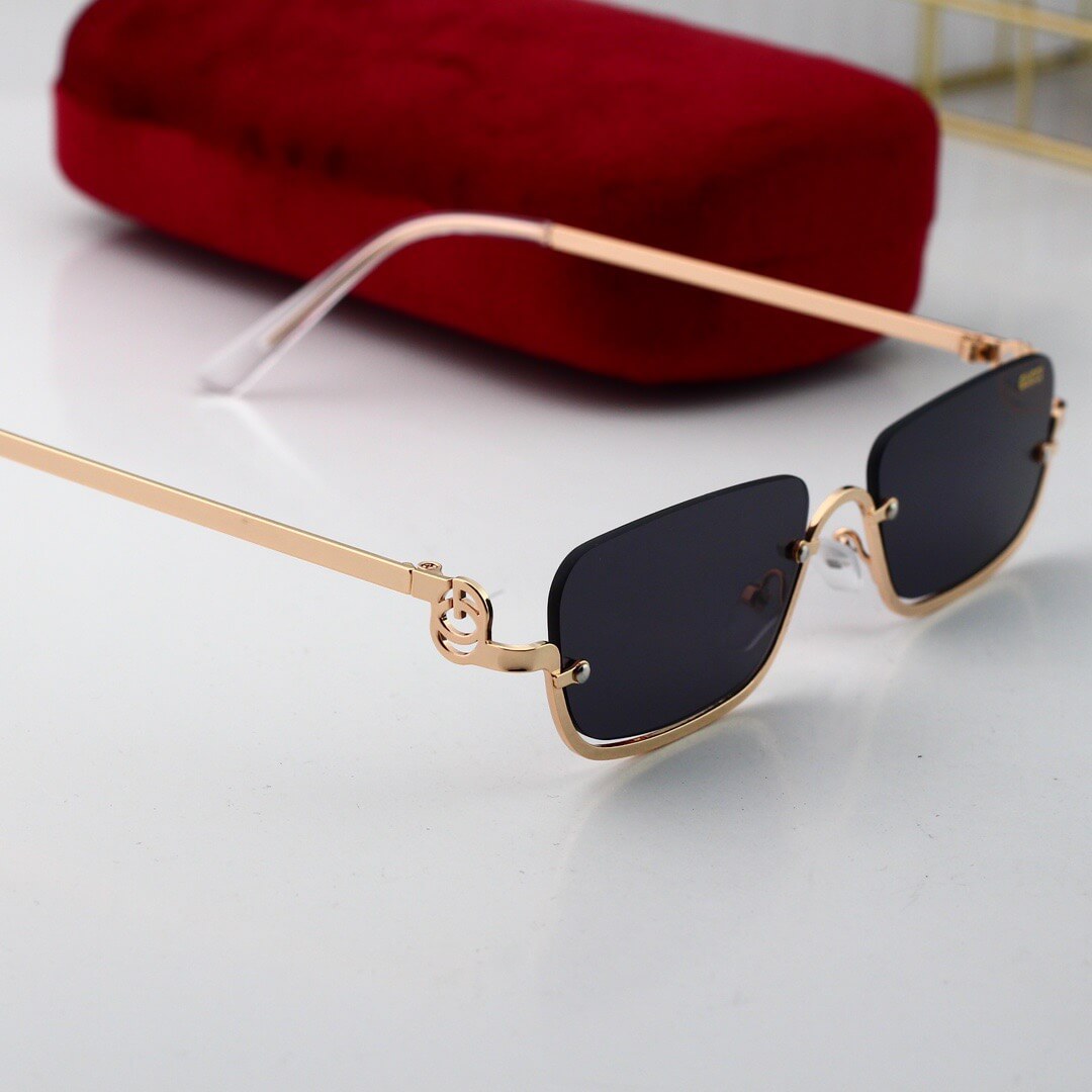 Vintage Lower Half Rim Sunglasses