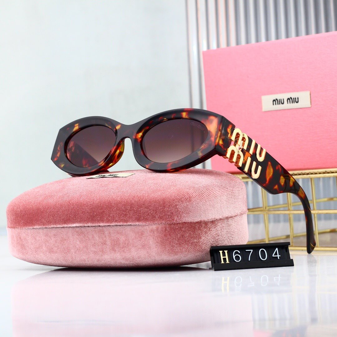 Retro Hollow Temple Sunglasses