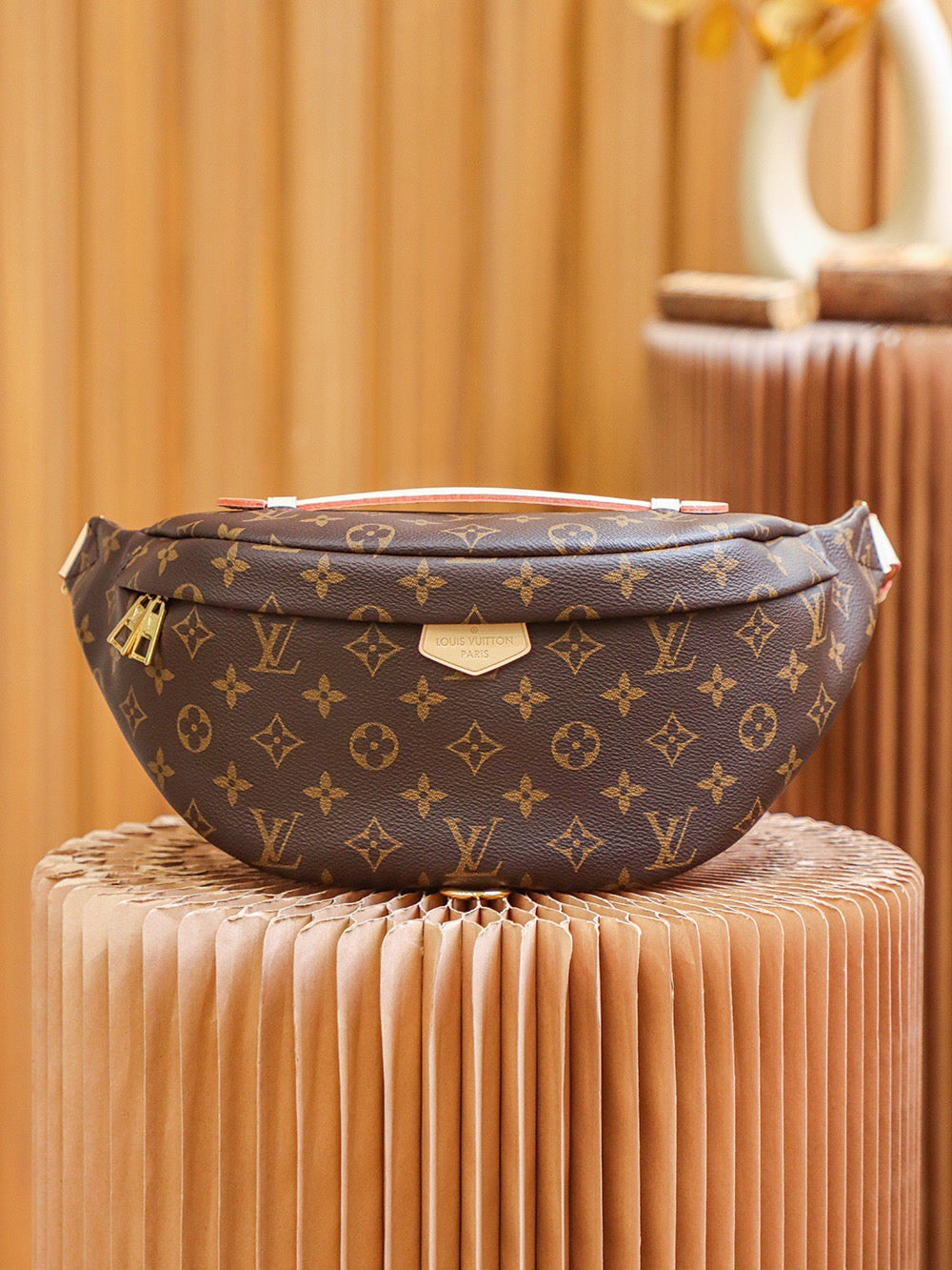 Trendy Monogram Waist Bag