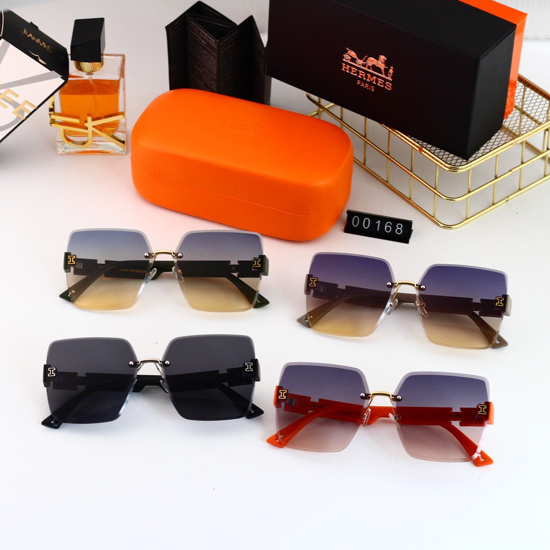 High-End Gradient Frameless Sunglasses