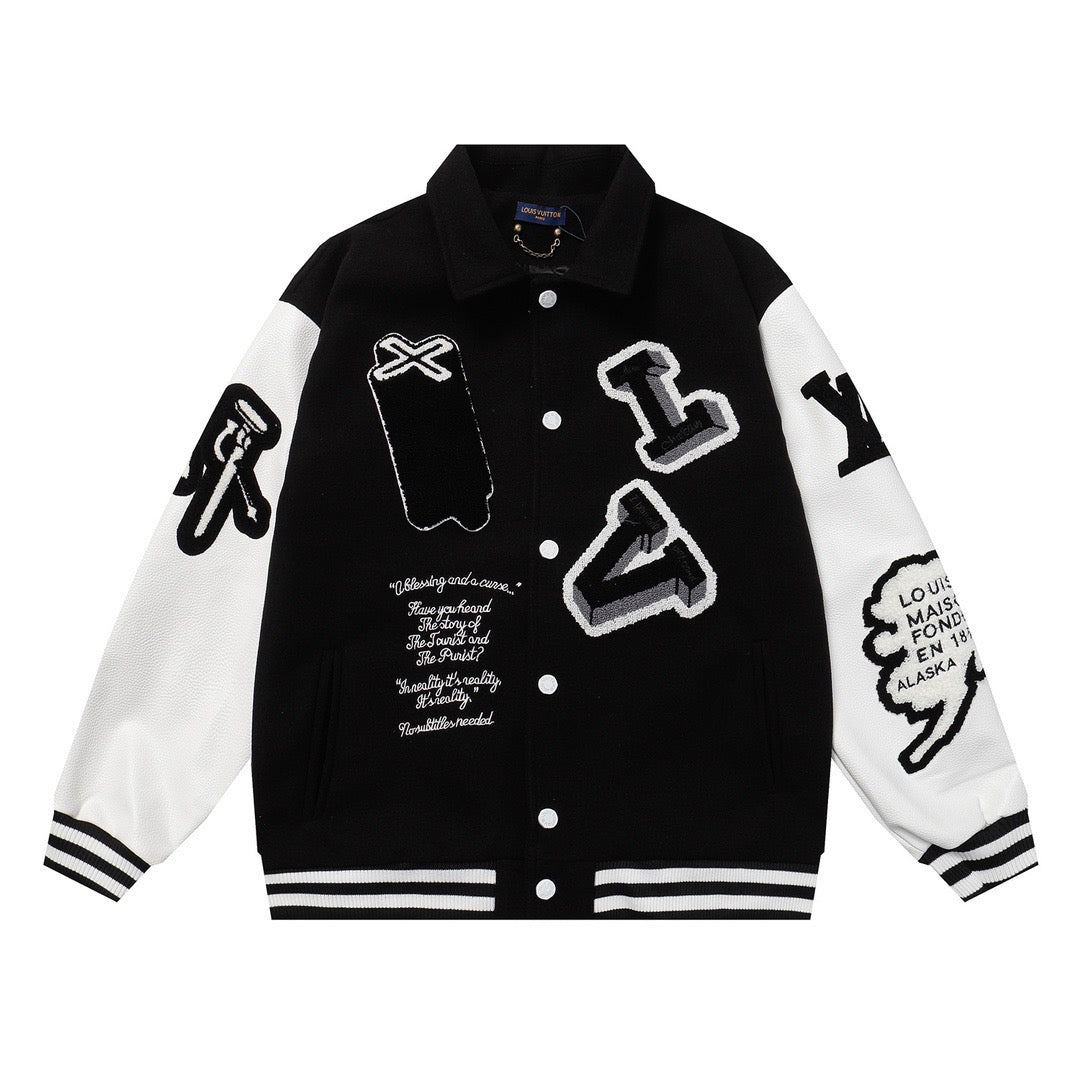 Classic baseball jacket