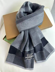 Classic Stripe Colorblock Scarf