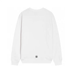 Hollow Letter Print Sweatshirt