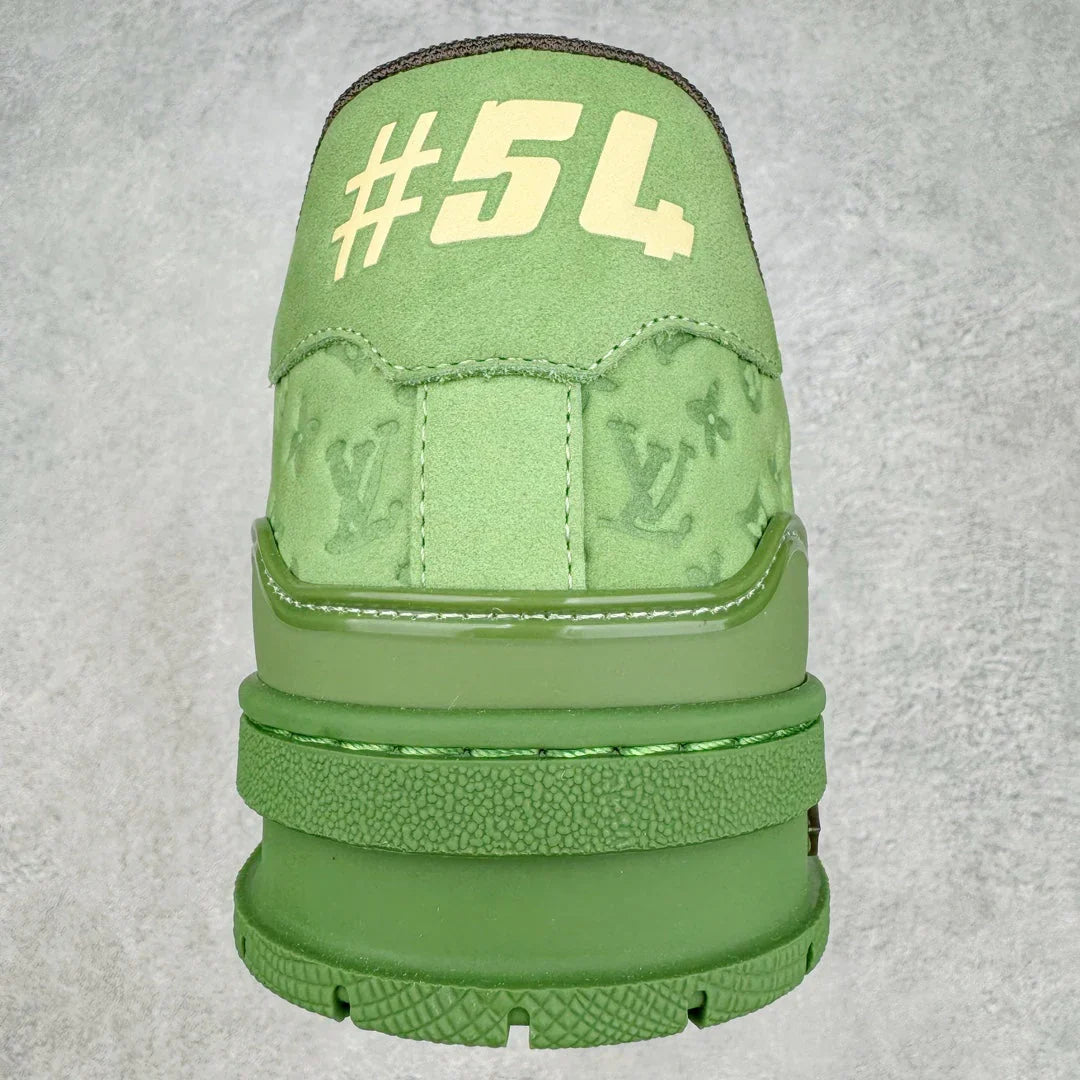 Green 3D Print Sneaker