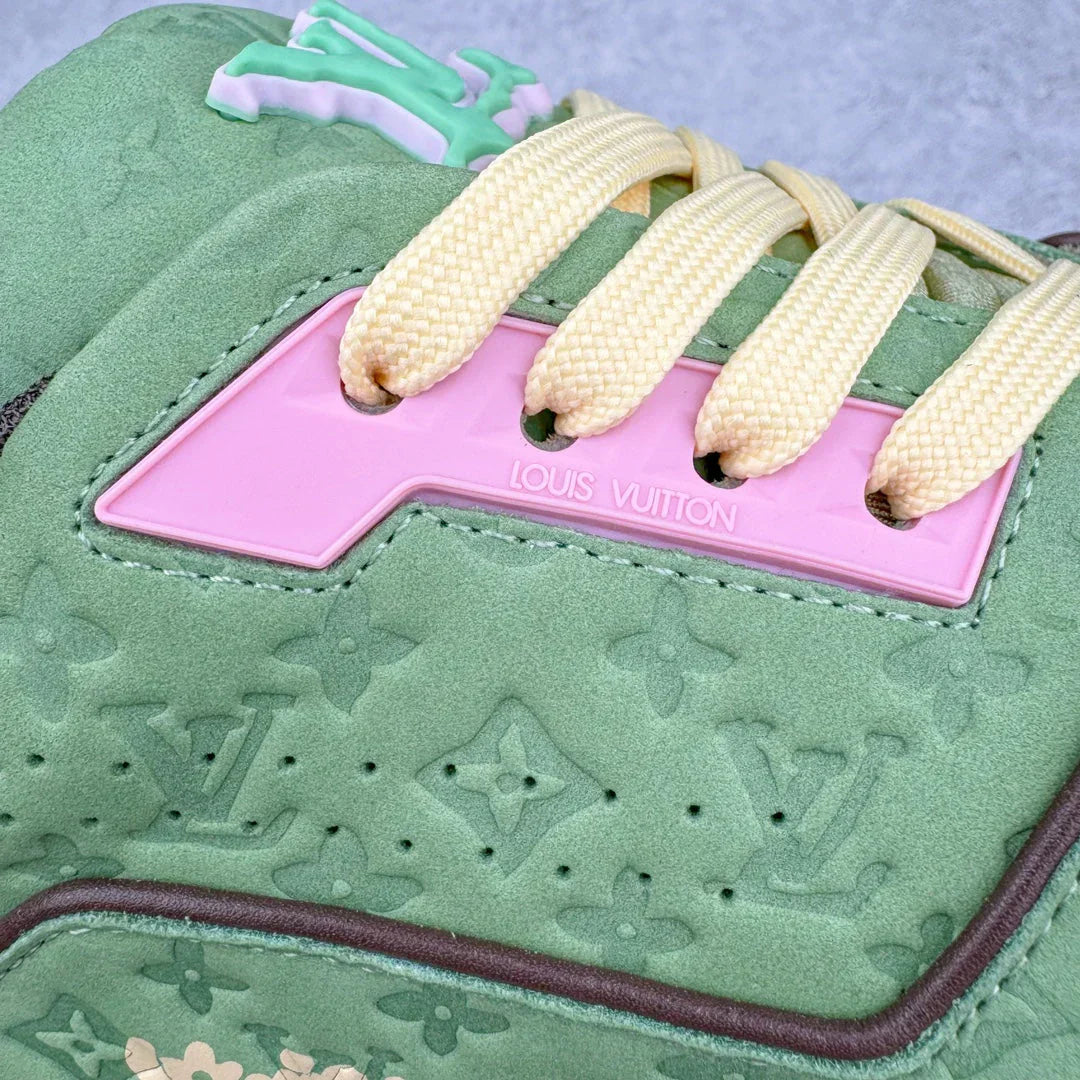 Green 3D Print Sneaker