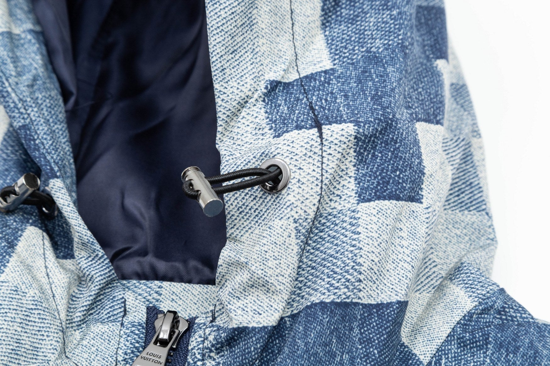 Blue Flag Grid Jacket