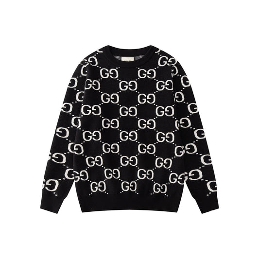 Full Print Heavy Sweater