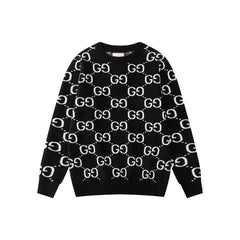 Full Print Heavy Sweater