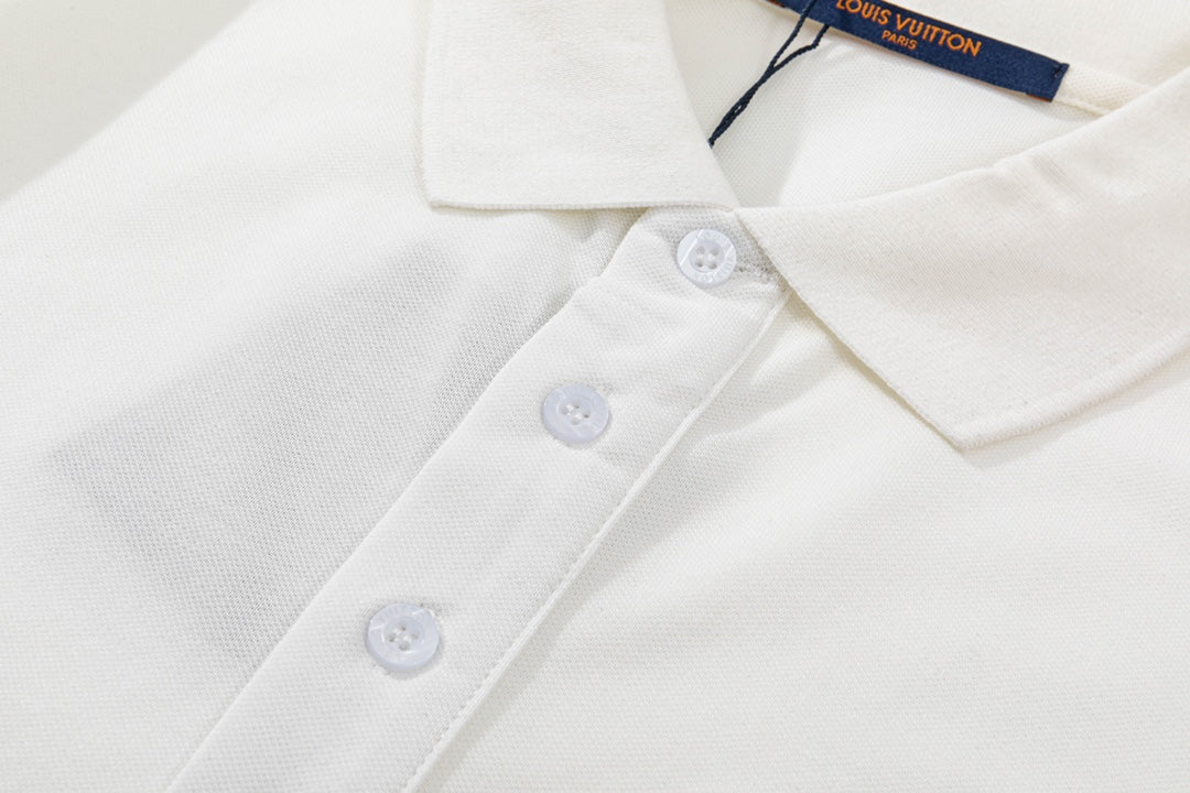 Chest Embroidered Polo Shirt