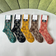 Full Print Mid-Length Socks